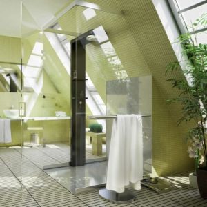 PAROI DE DOUCHE GLASSEO