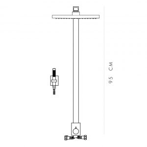 COLONNE DE DOUCHE T600