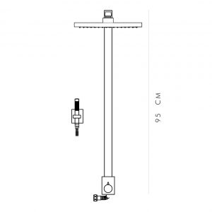 COLONNE DE DOUCHE T601