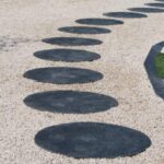 PAS JAPONAIS ARDOISE RONDE