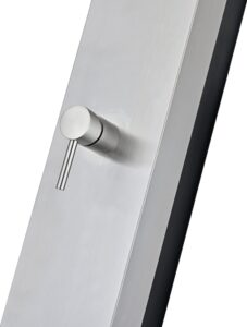 Douche extérieure monoflux Phoenix série en acier inoxydable