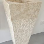 VASQUE SUR PIED CREAM 40x90cm