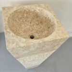 VASQUE SUR PIED CREAM 40x90cm
